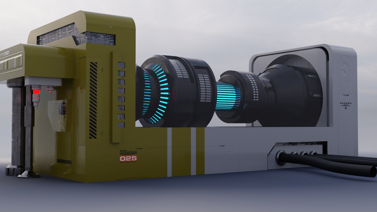 Media 1 for listing Scifi small fusion reactor