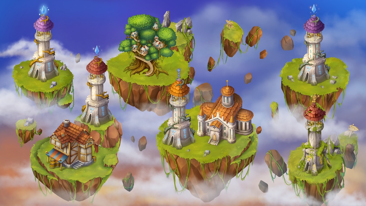 Media 1 for listing Flying Islands 2D