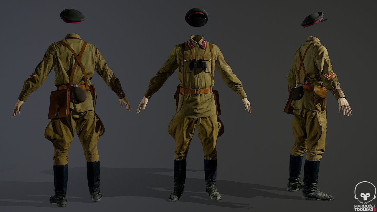 Medium 1 für Eintrag The uniform of a soldier of the Soviet army
