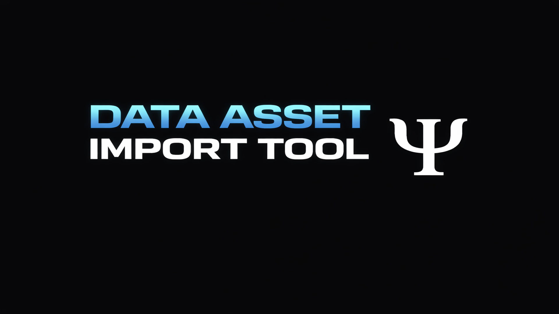 Data Asset Import Tool | Fab