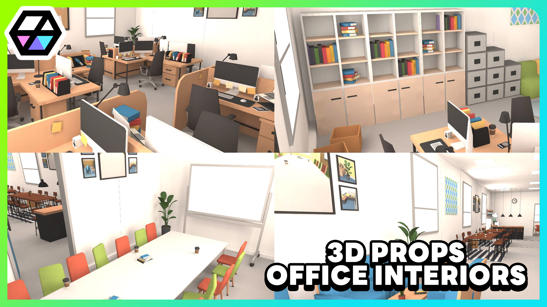 3D Props - Office Interiors | Fab