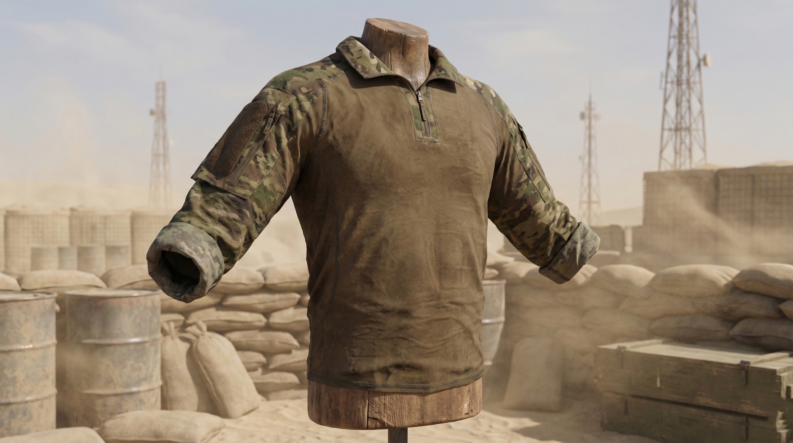 Media 1 for listing Metahuman Military Fit T-Shirt for Operators M_Series