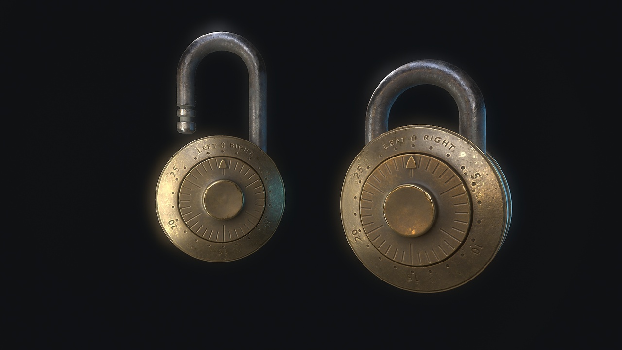 Media 1 for listing Vintage Padlock 6
