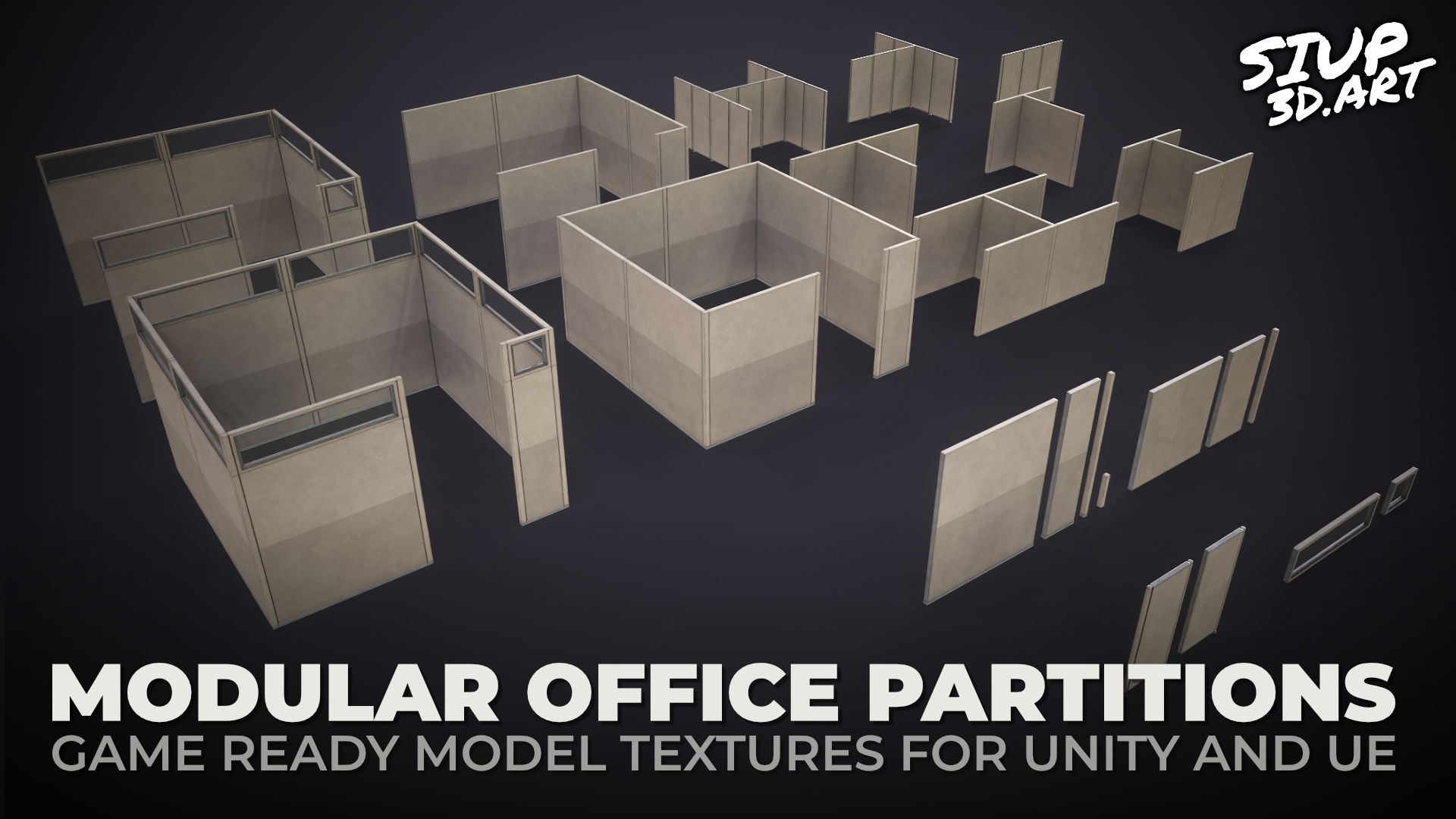 Modular Office Partitions | Fab