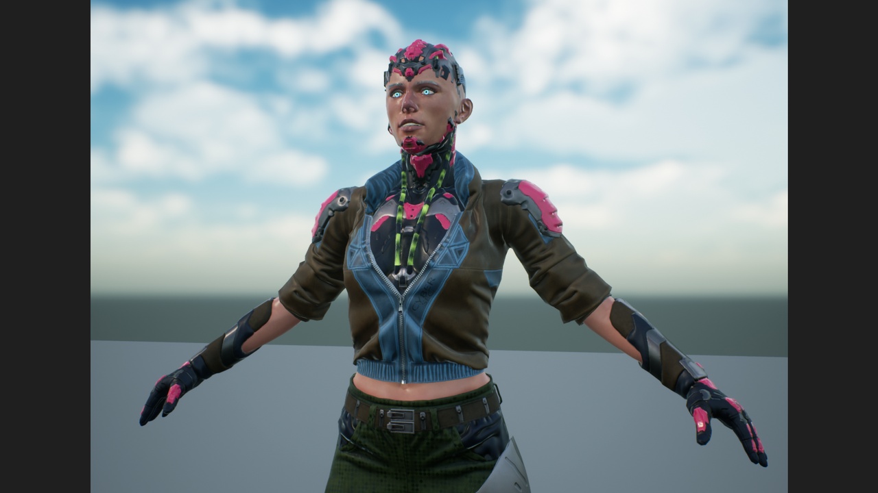 Media 1 for listing Cyber girl
