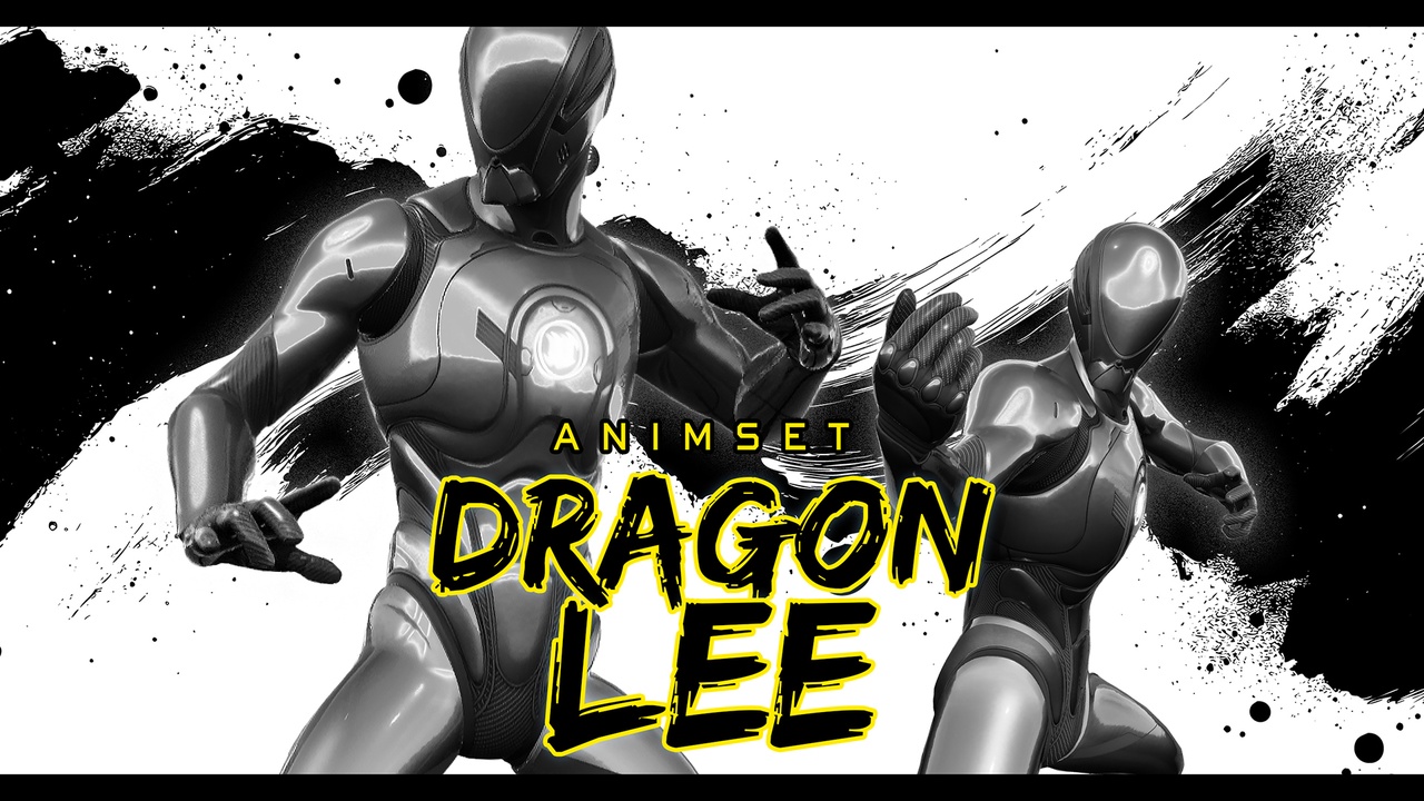 Media 1 for listing Dragon Lee AnimSet