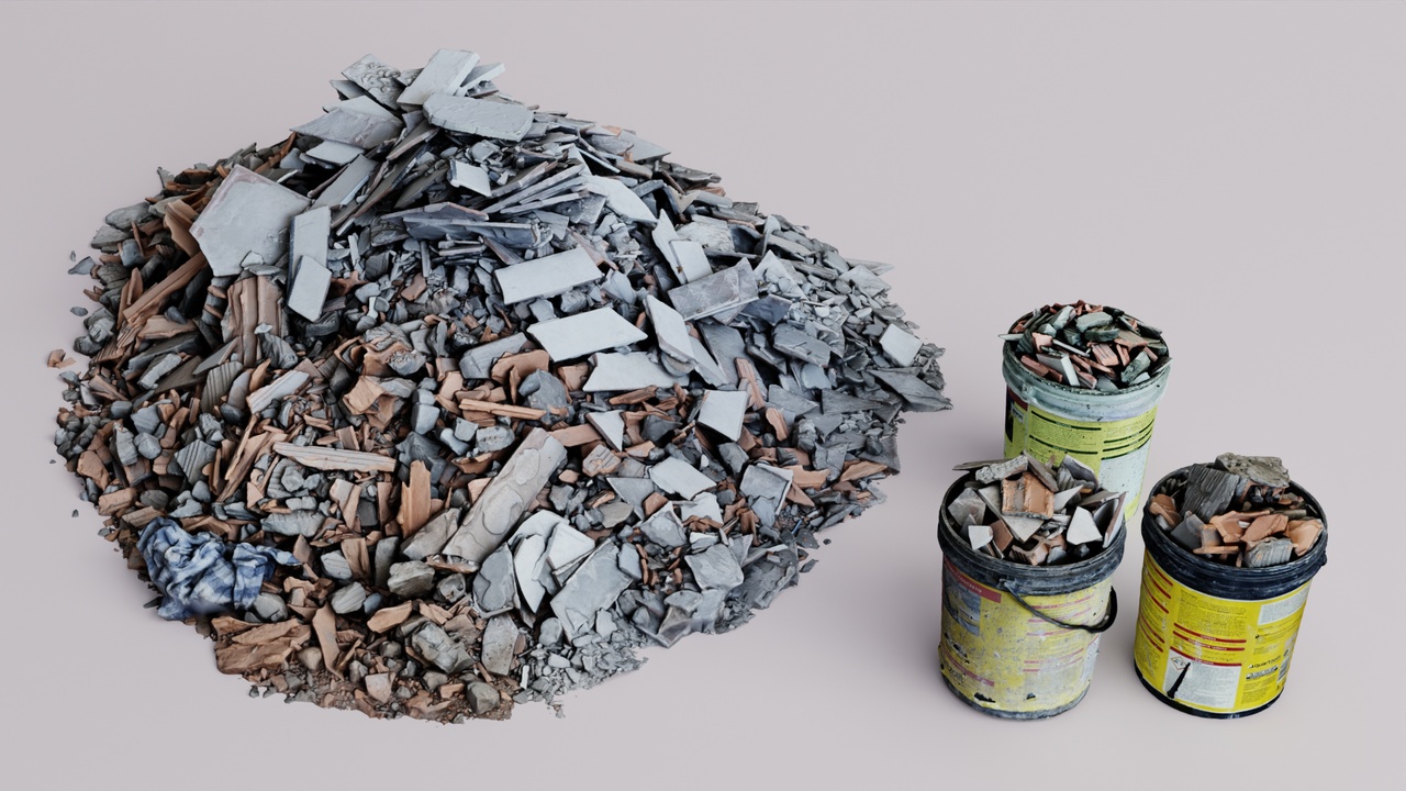 Media 1 for listing Construction Debris Pack
