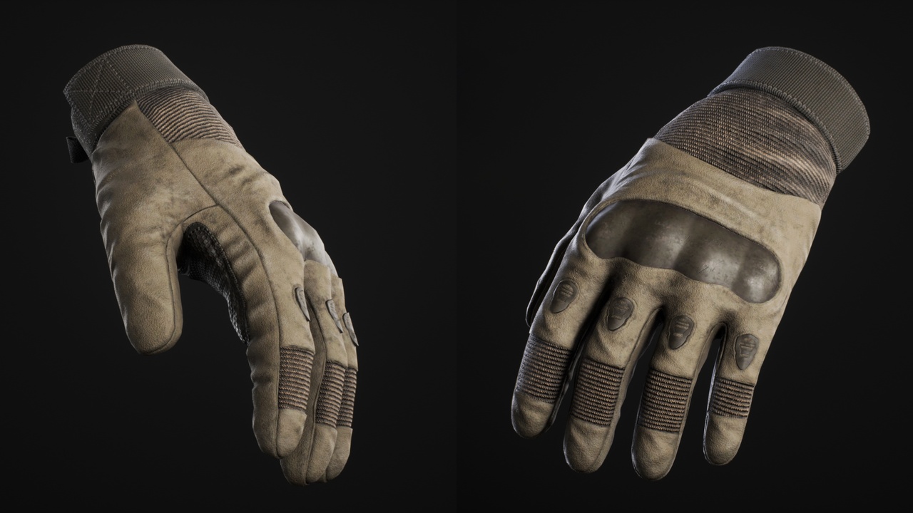 Media 1 for listing Gloves Military - Metahuman