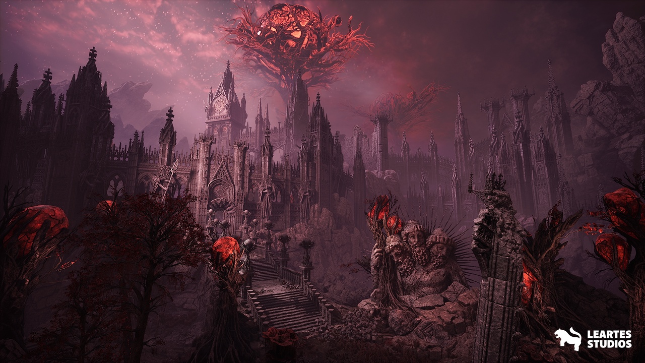 Fantasy Alien Castle