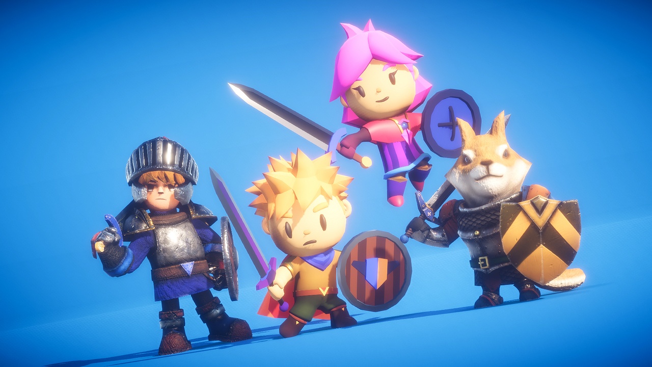 Media 1 for listing RPG Hero Squad PBR Polyart