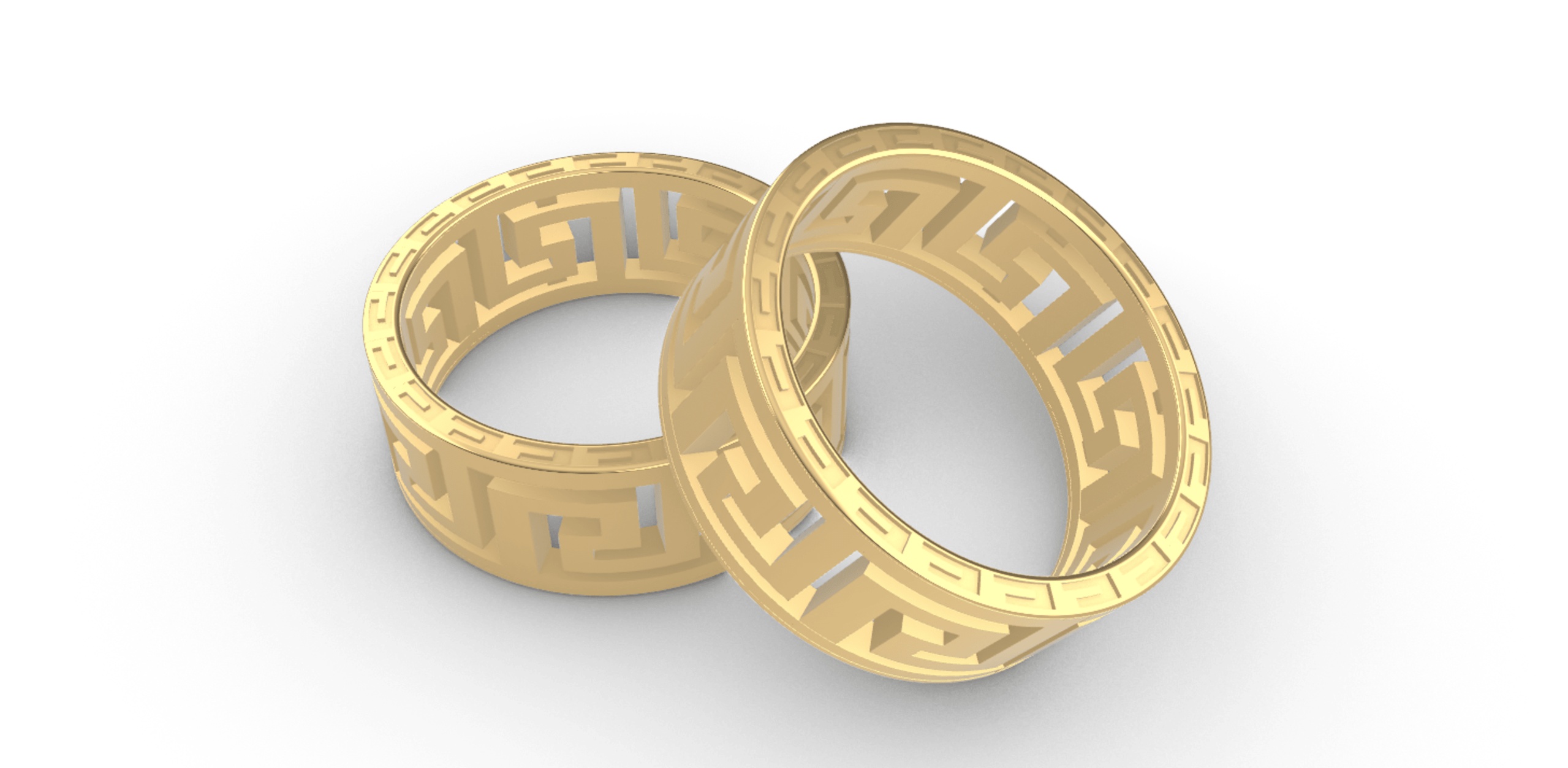 0291 Versace Ring Solid | Fab