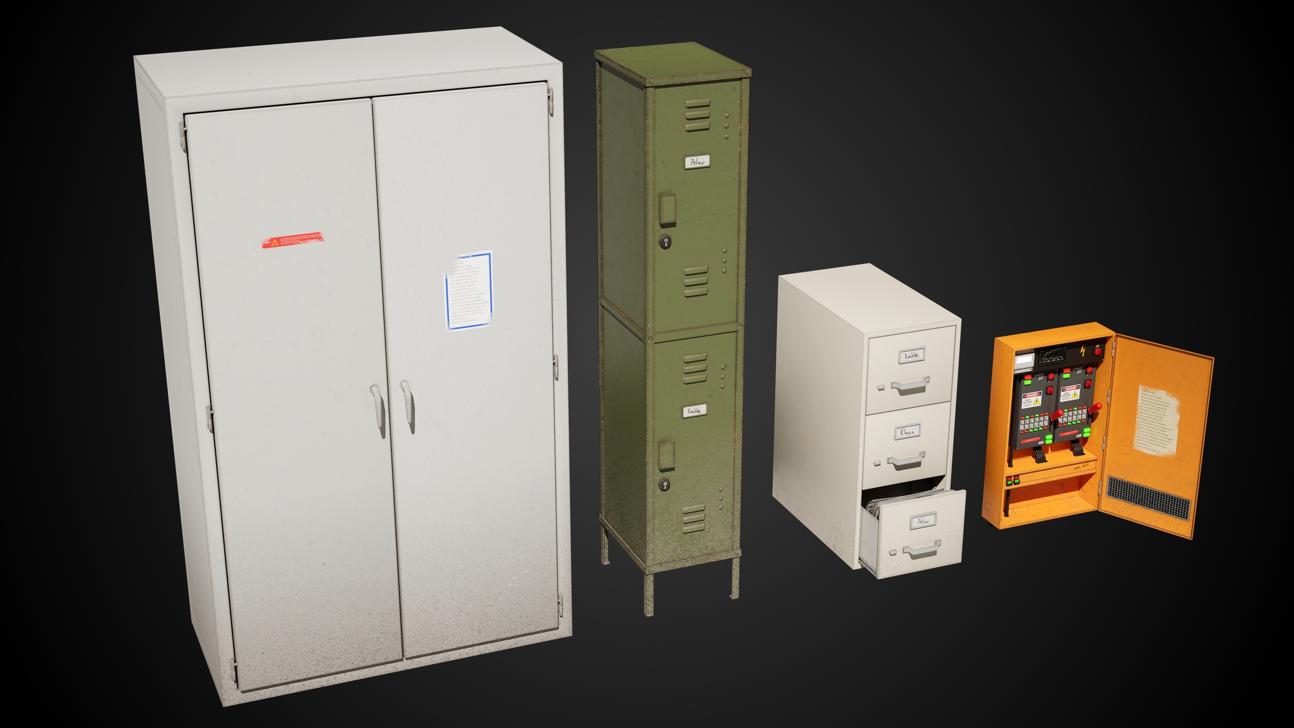 Media 1 for listing Cabinet Industrial Props