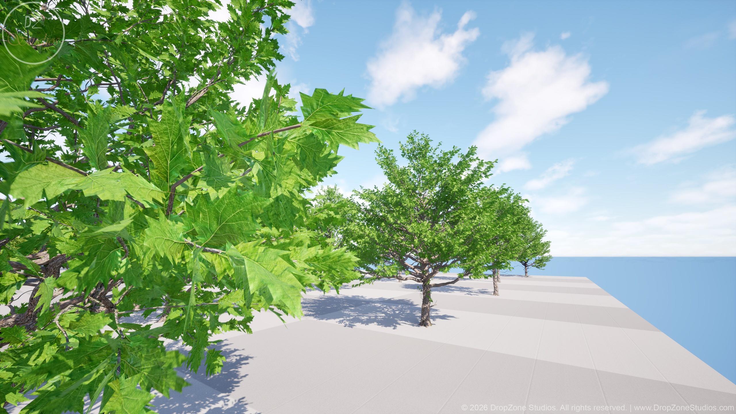 DZ Trees - Bundle Vol1 (Conifers & Deciduous Trees) | Fab
