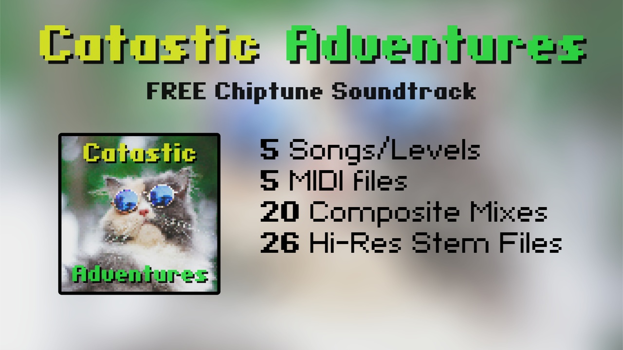 Media 1 for listing Catastic Adventures | Chiptune Soundtrack