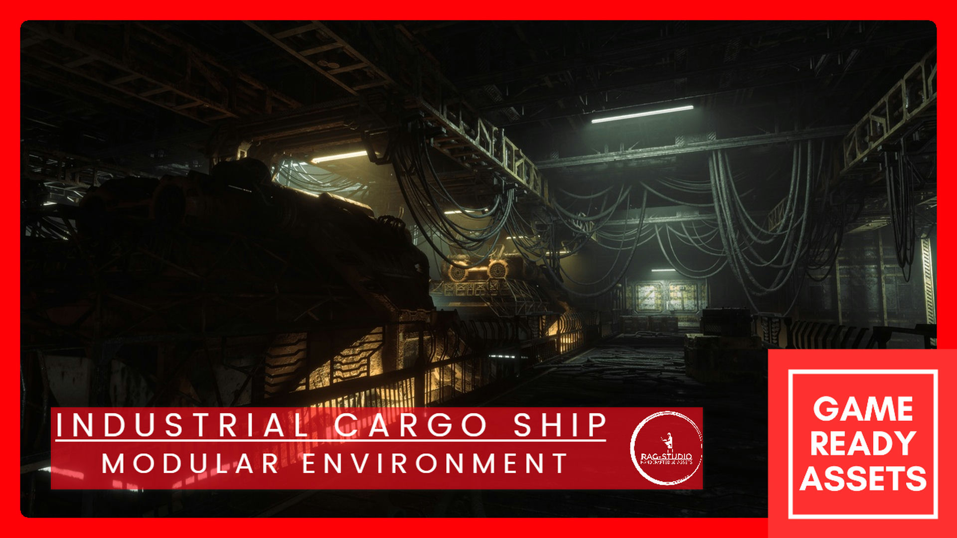 Industrial Cargo Ship | Fab