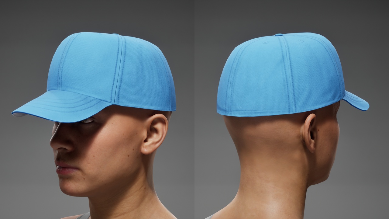 Media 1 for listing Baseball Cap - Fitted