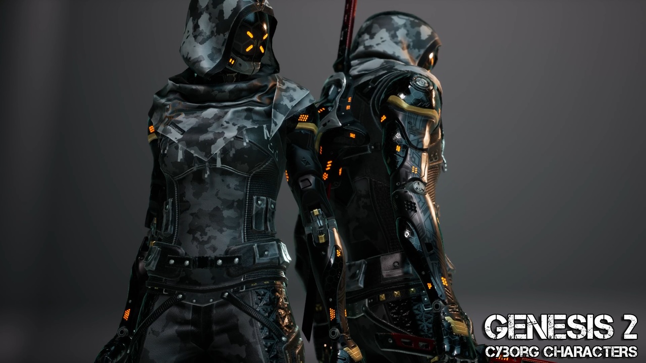 Media 1 for listing G2: Cyborg Characters