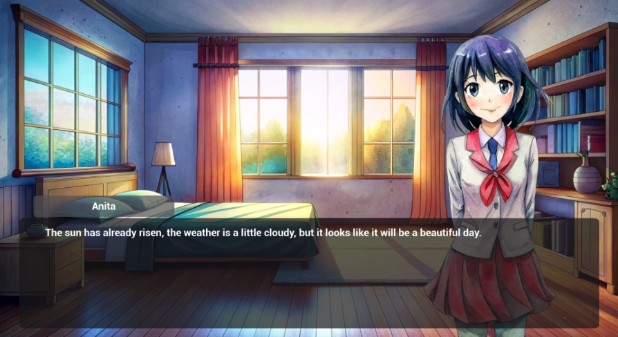 Visual Novel Template System | Fab