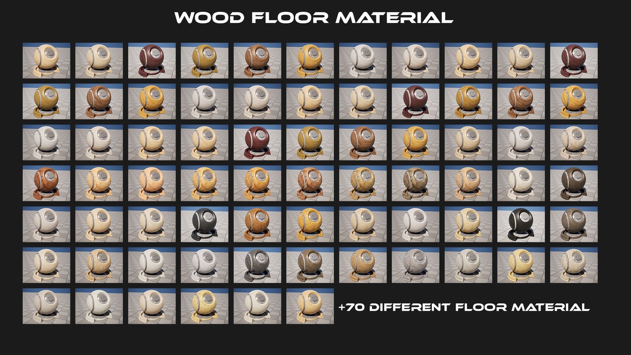 Media 1 for listing Wood Floor Material