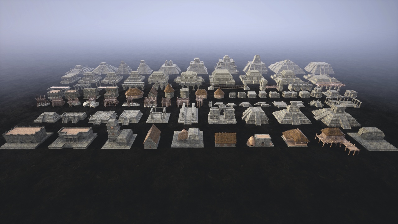 Media 1 for listing Ancient Mesoamerica Aztec/Mayan City Builder