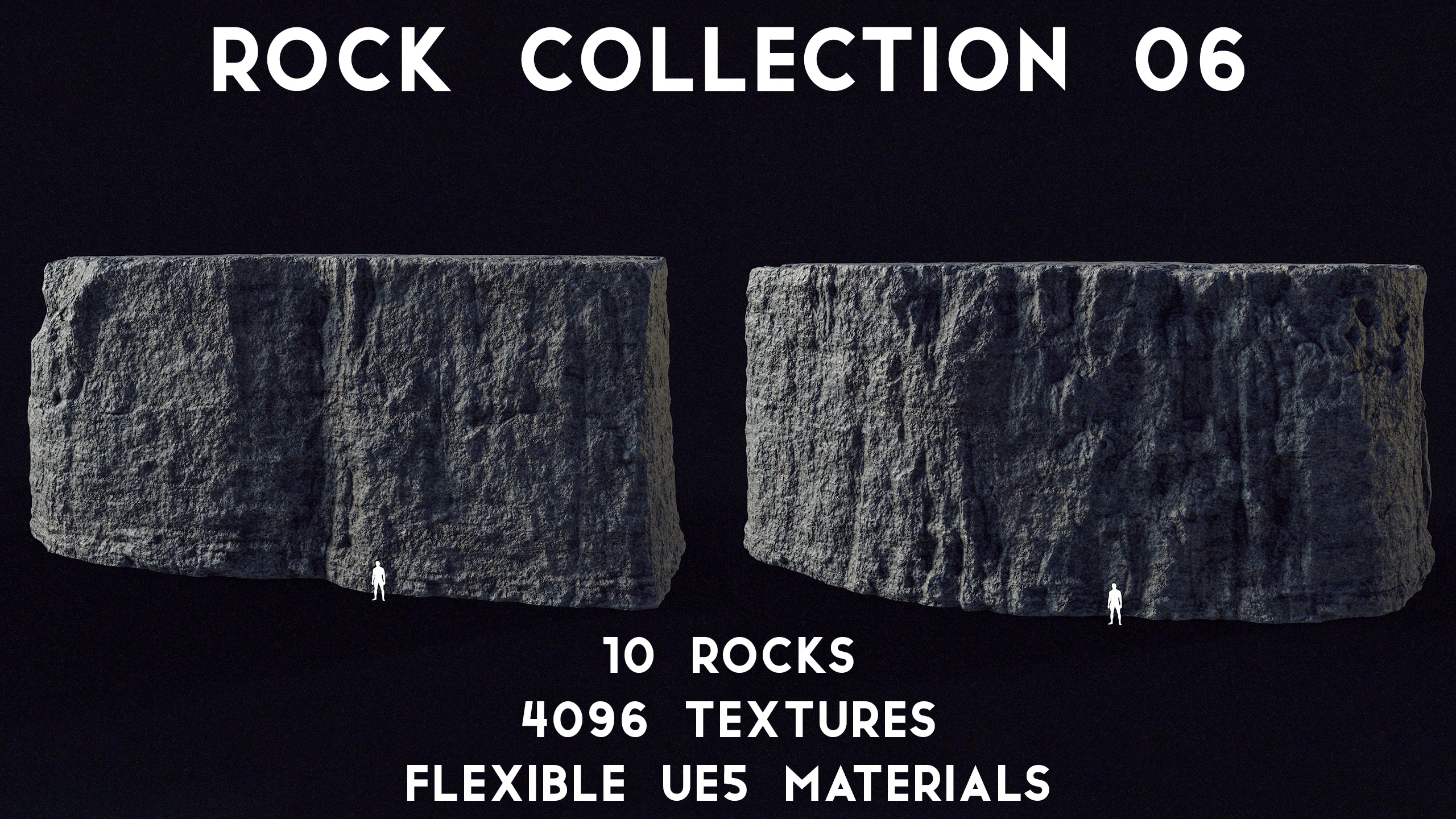 Output Rocks Environment - Rock Collection 06 Cliffs | Fab