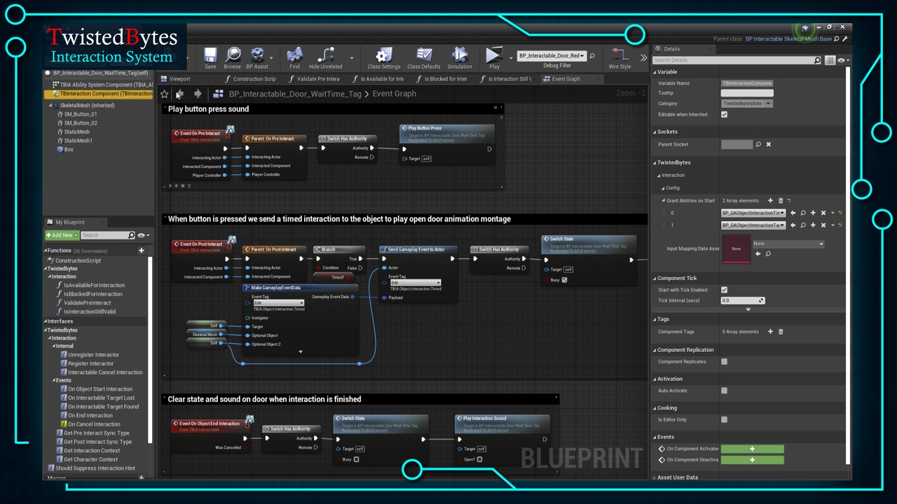 TwistedBytes Interaction System