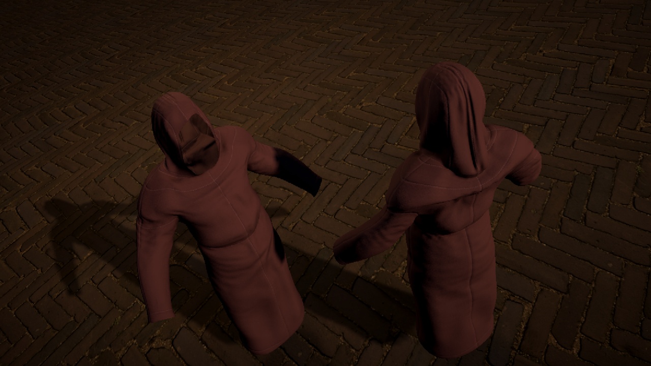 Media 1 for listing Medieval Monk Robe (Metahuman)