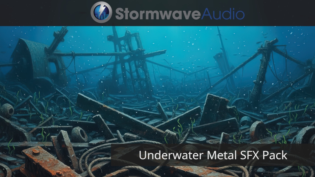 Media 1 for listing Underwater Metal Sound Effects Pack
