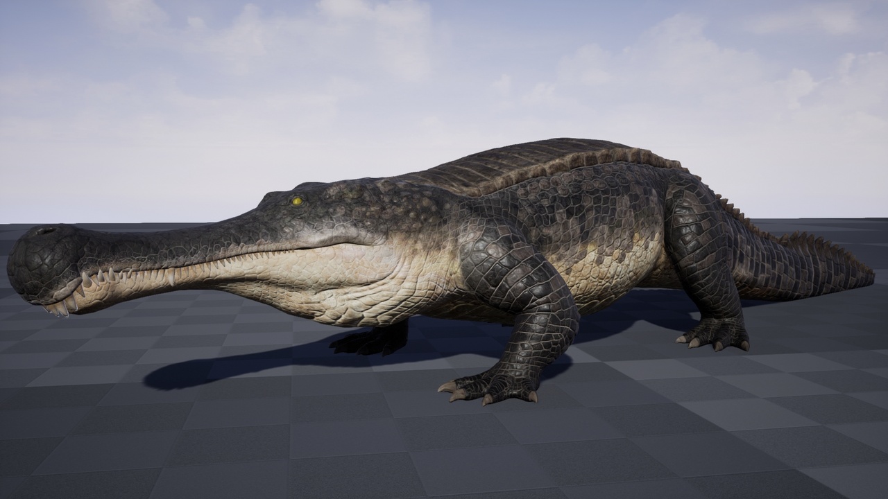 Media 1 for listing Sarcosuchus