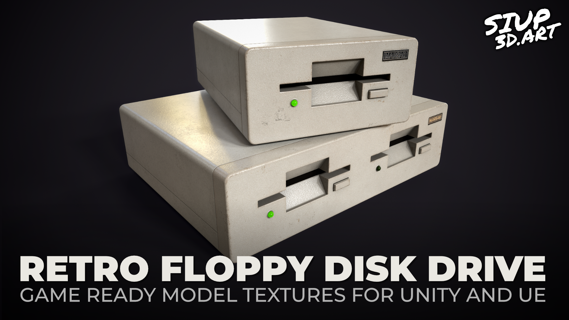 Retro Floppy Disk Drive | Fab