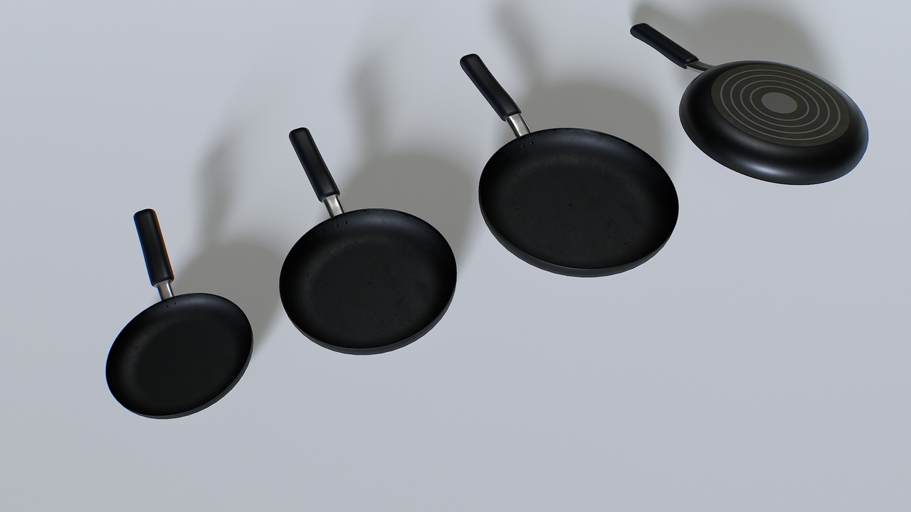 Media 1 for listing Frying pans set 3