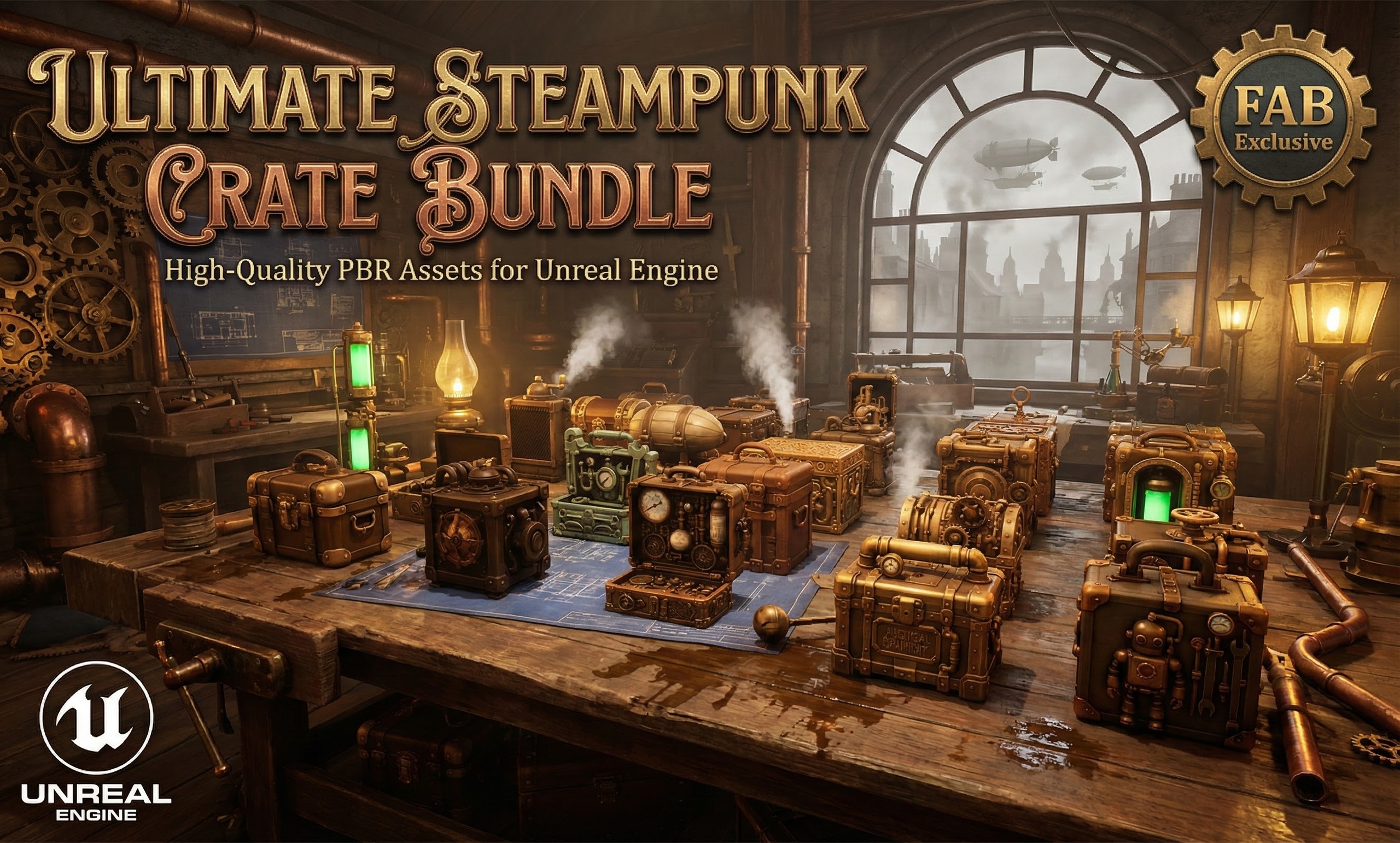 Media 1 for listing Ultimate Steampunk Crate Bundle