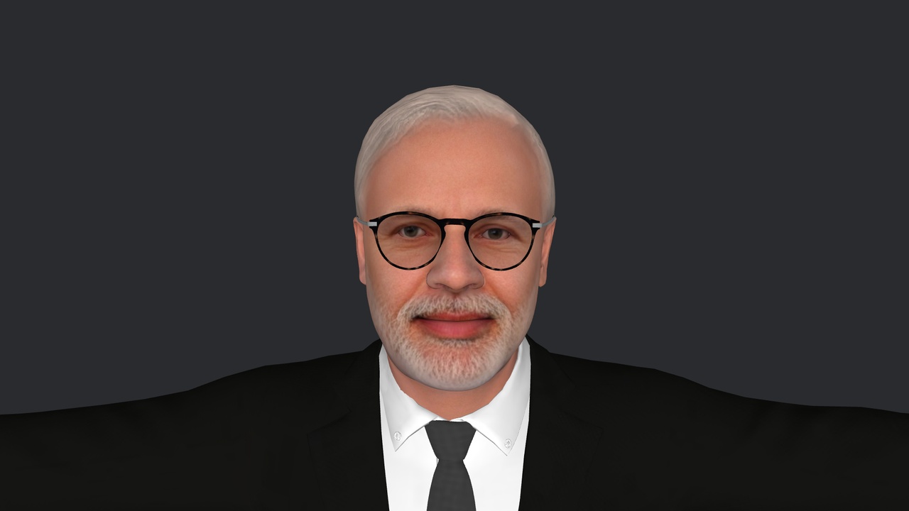 Media 1 for listing Narendra Modi Hyper Realistic Full Body Fully Rigged 3D Character