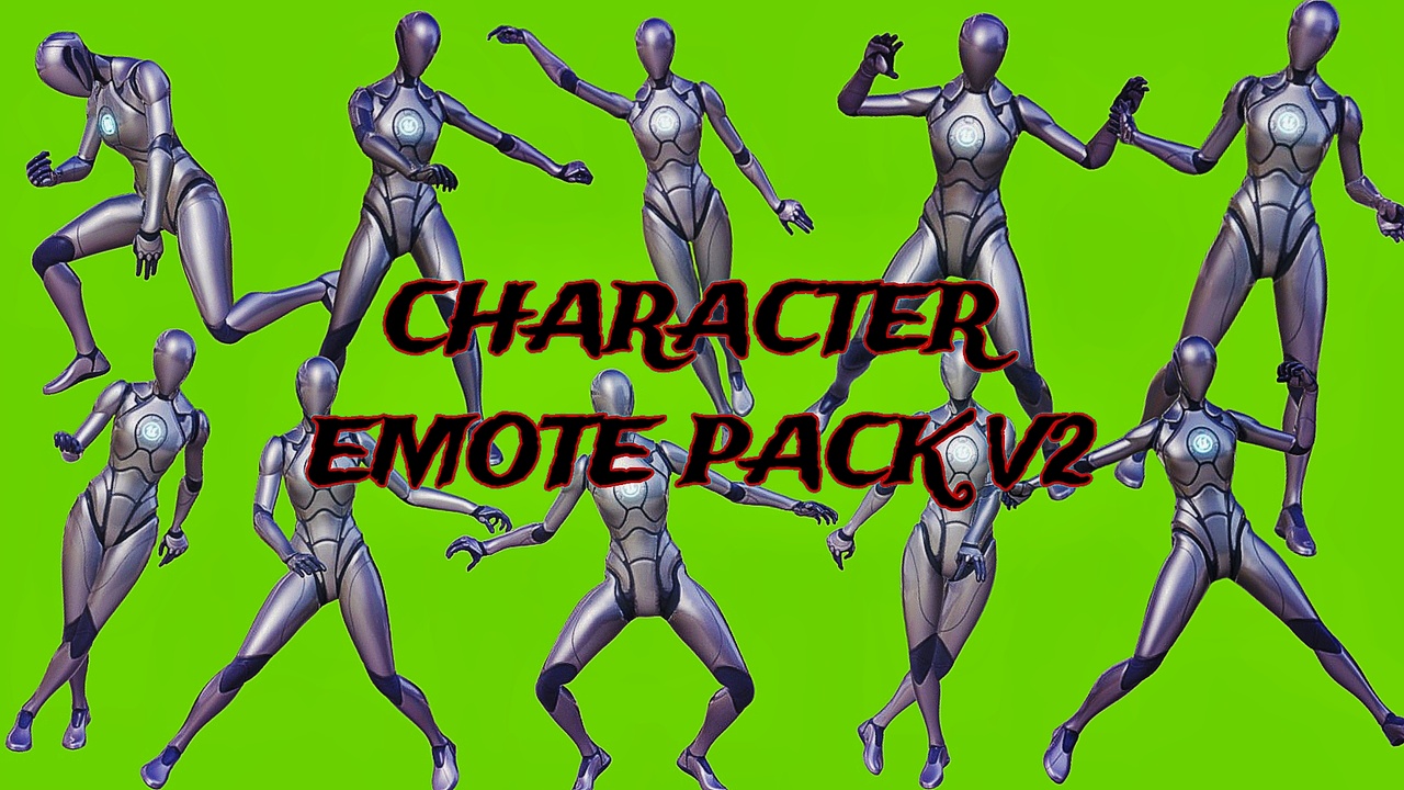 商品 Character Emote Pack V2 的媒体 1