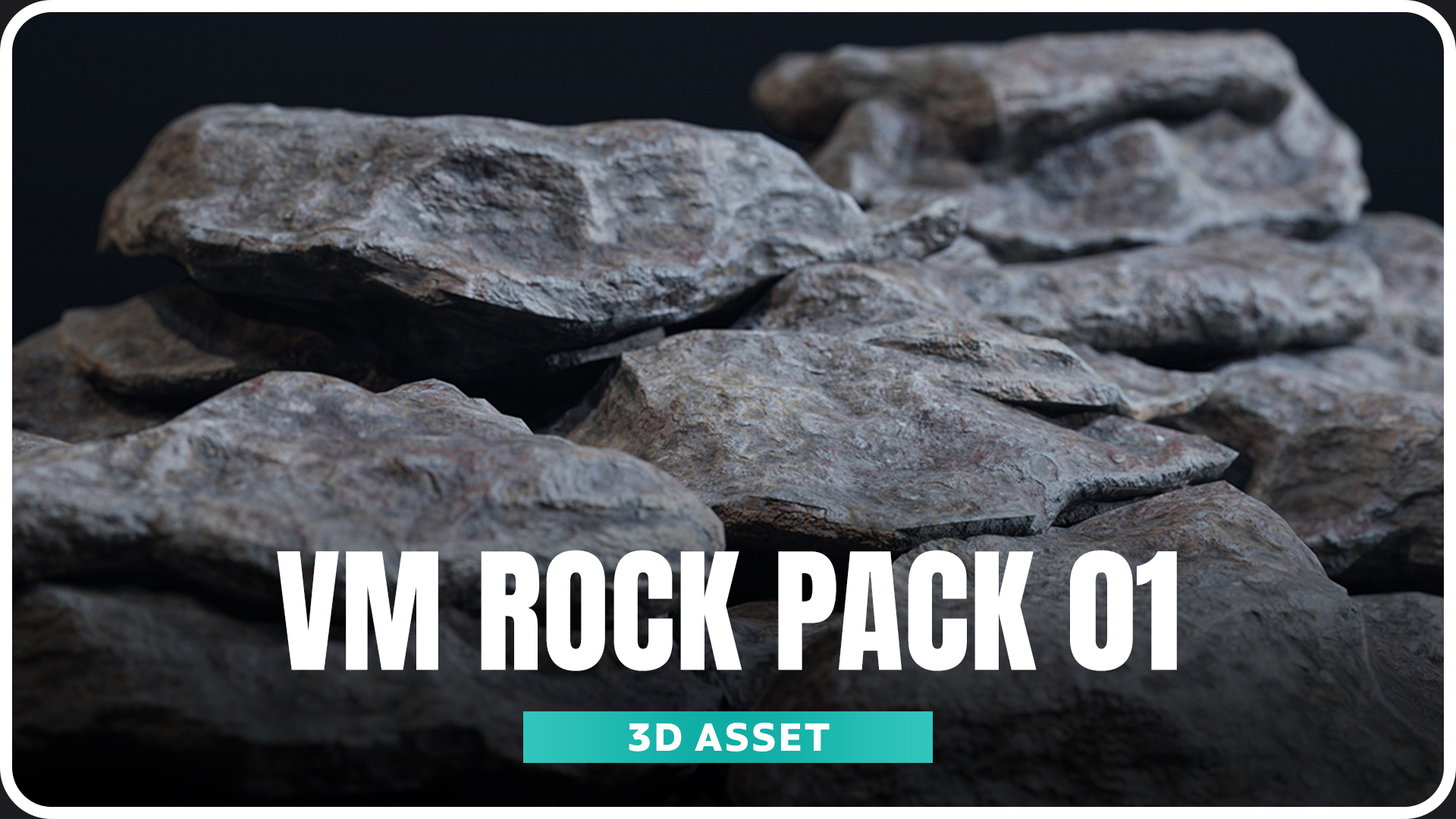 VM Rock Pack 01 – Photorealistic & Optimized Rock Collection | Fab