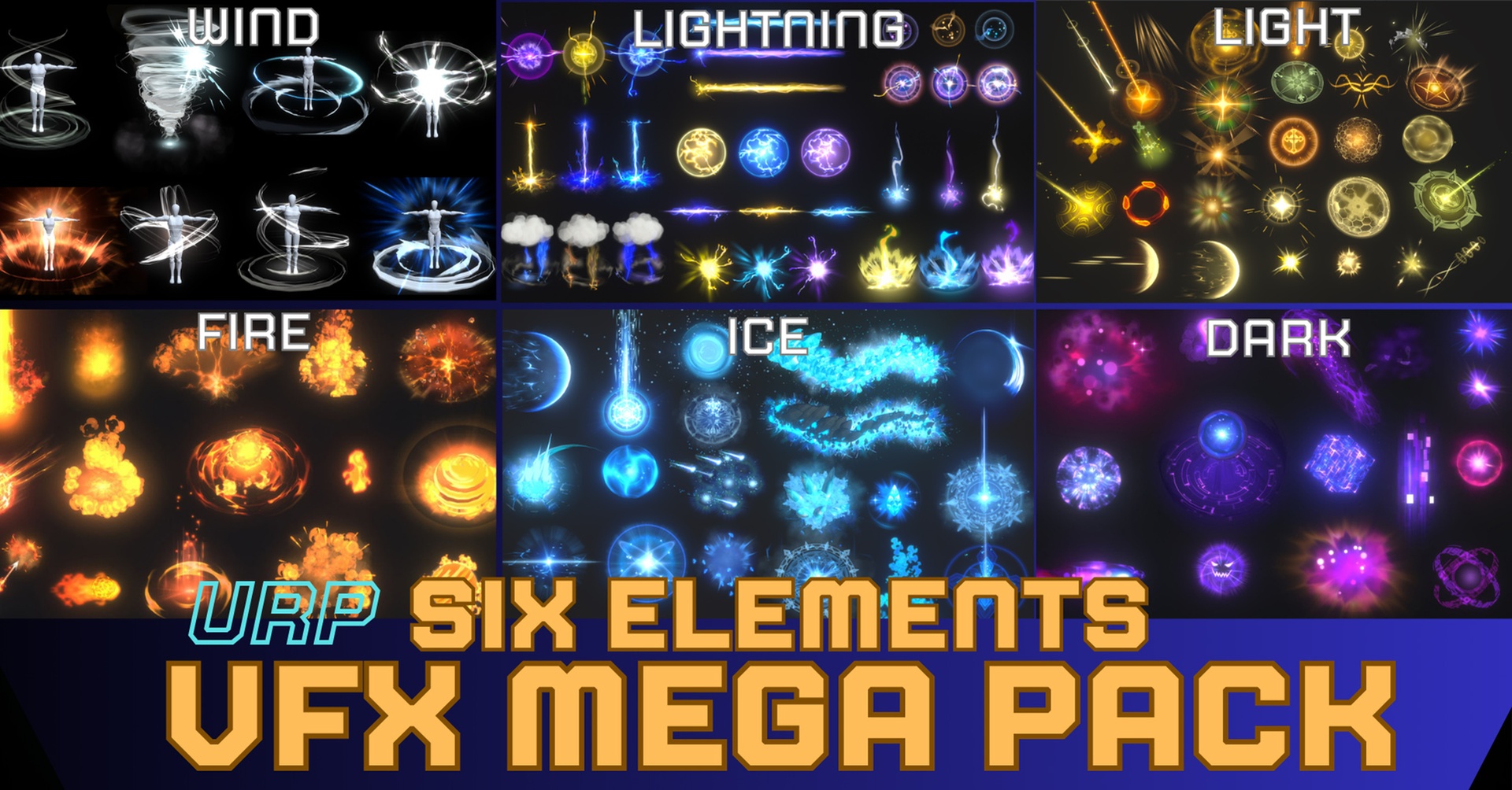 出品Game VFX - Six Elements VFX Mega Pack(URP)のメディア1
