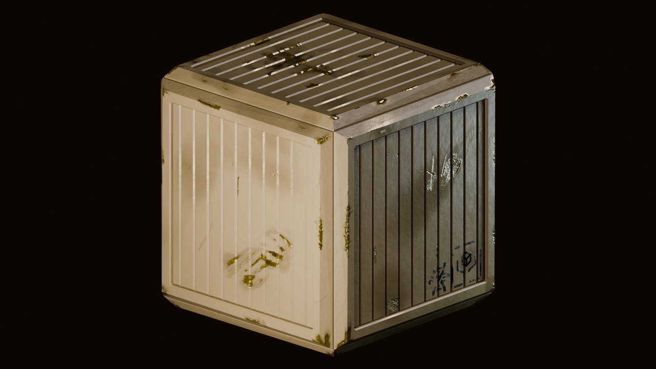 Media 1 for listing Futuristic Sci-fi Crate