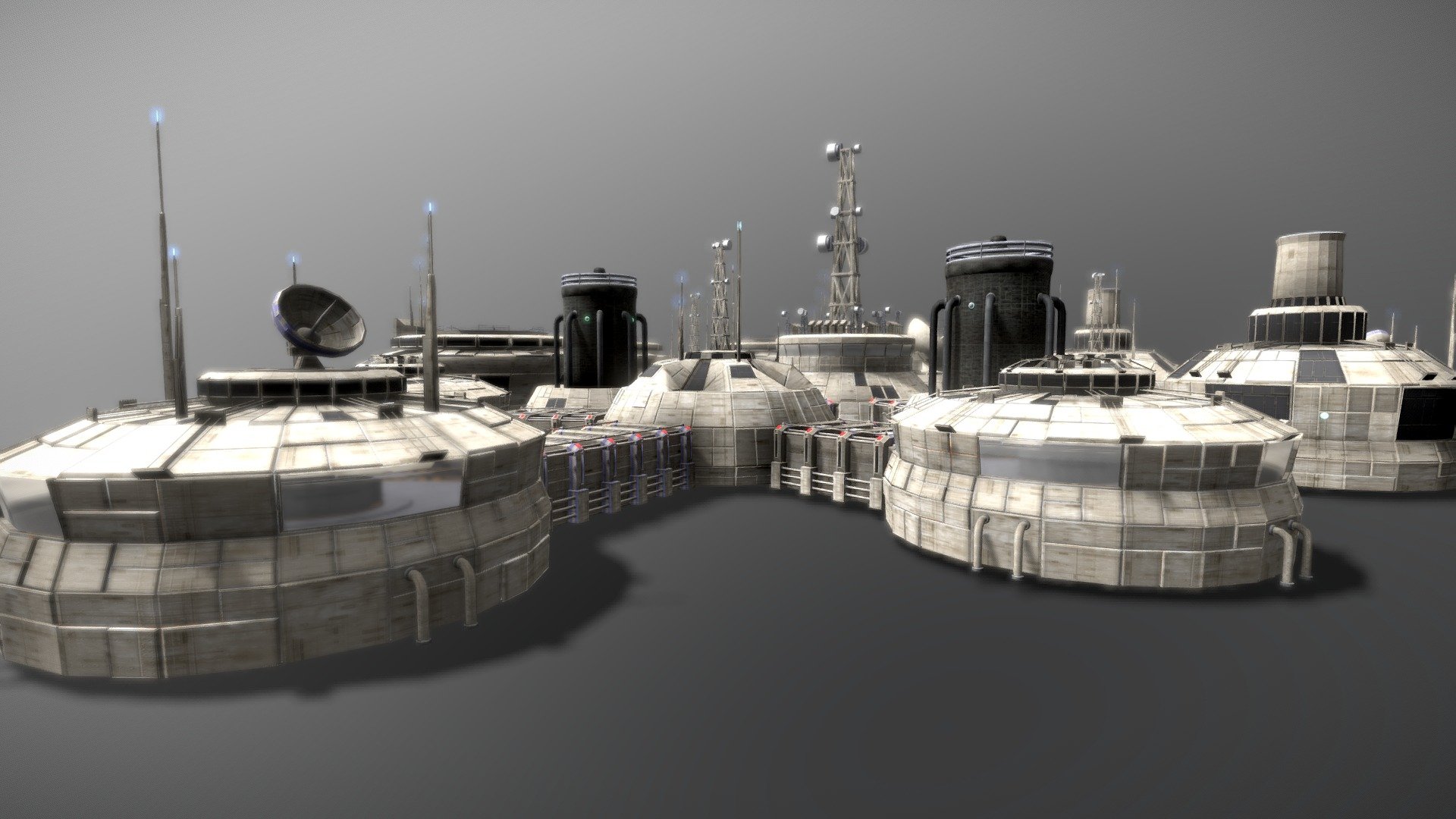 Modular Moon And Mars base | Fab