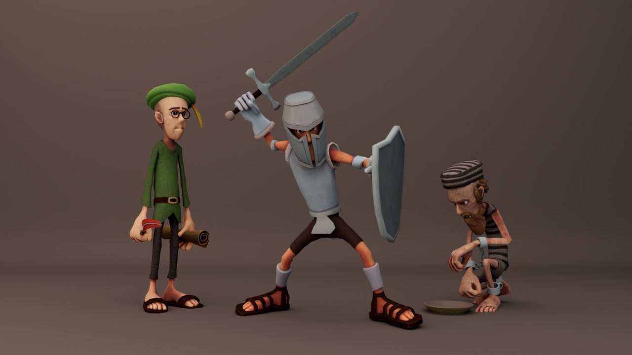 Media 1 for listing dReal Knight Fantasy Character Pack