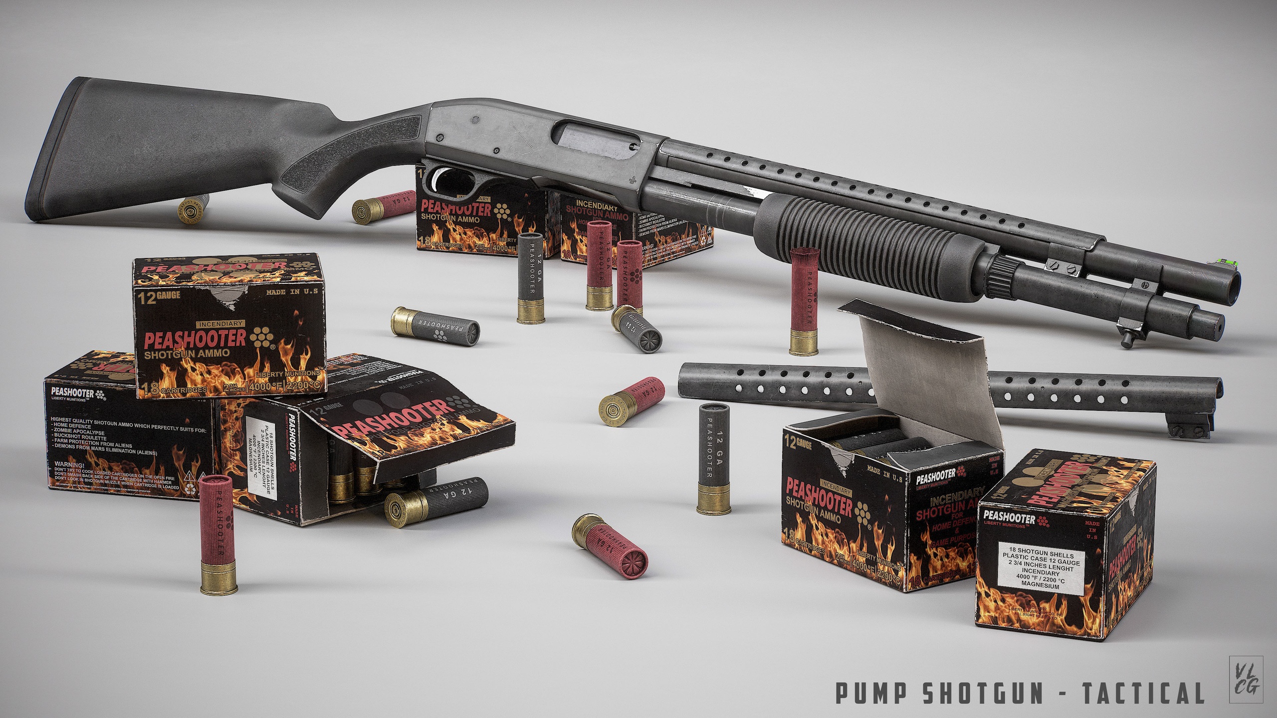 Media 1 for listing VLCG - Pump Shotgun Tactical Skin