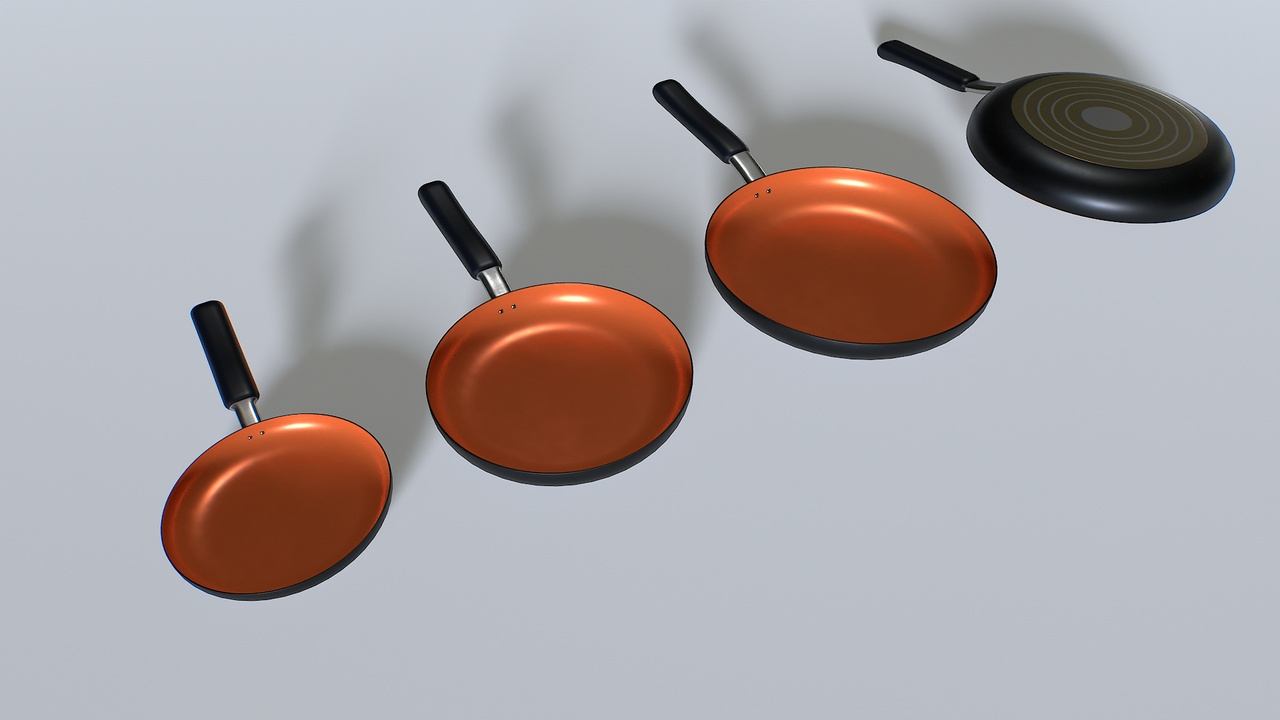 Media 1 for listing Frying pans set 4