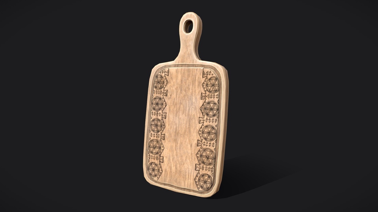 Media 1 for listing Wooden cutting board