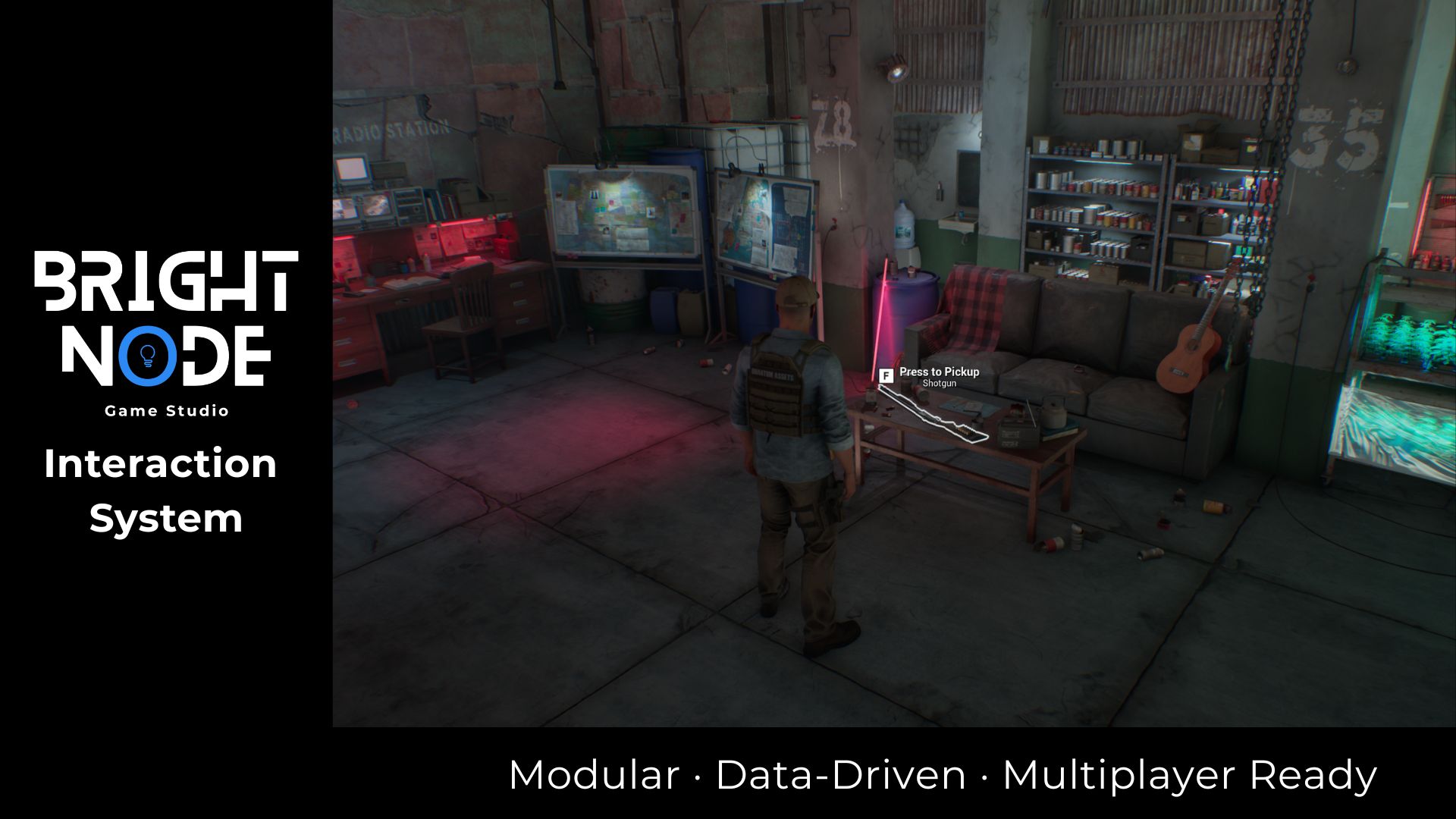 Brightnode Interaction System V1 | Multiplayer Ready Interaction ...