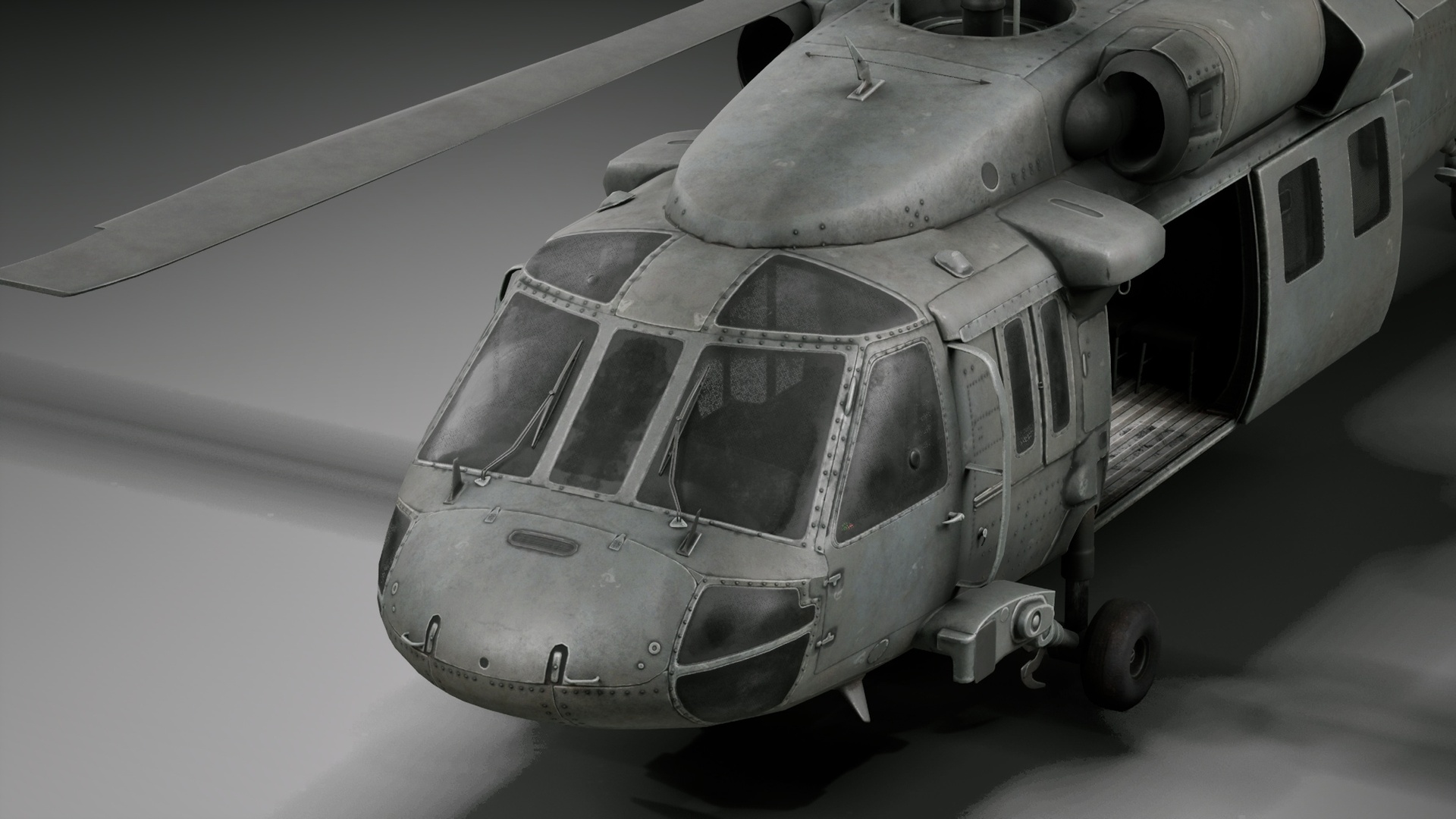 Media 1 for listing Military Helicopter Bundle: Intact with Interior & Wrecked