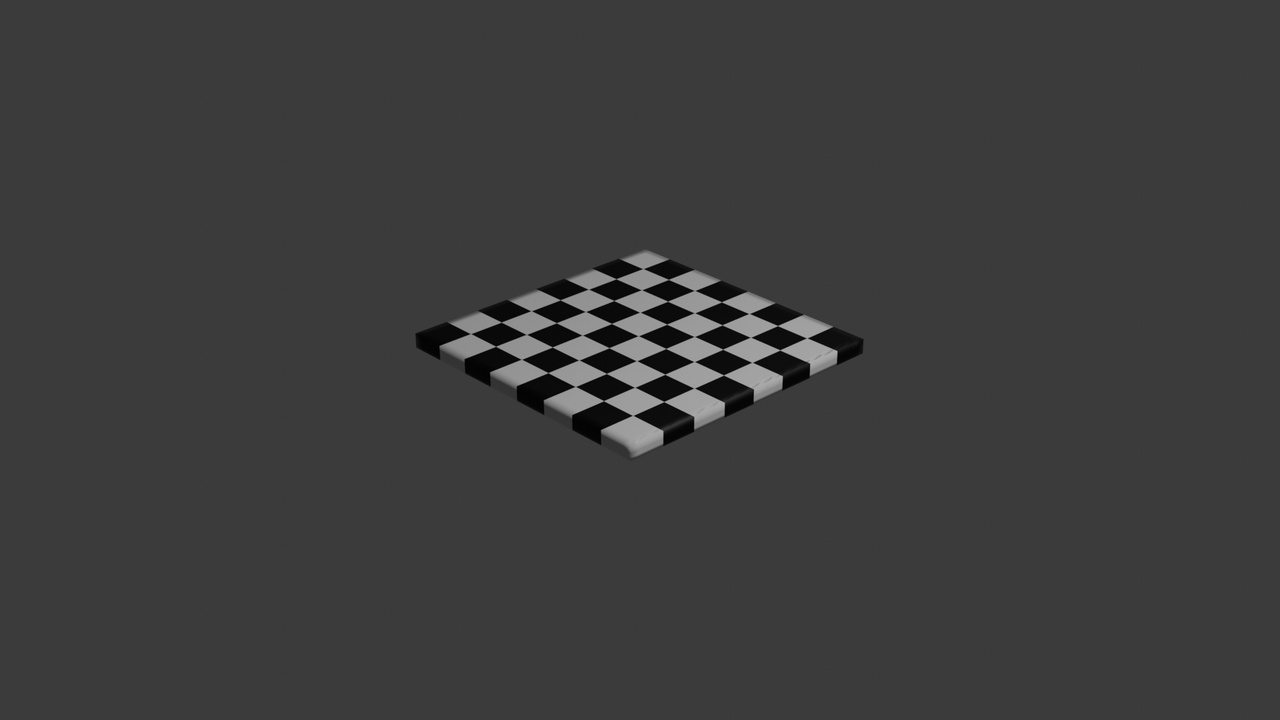 Media 1 for listing chessboard 3D model