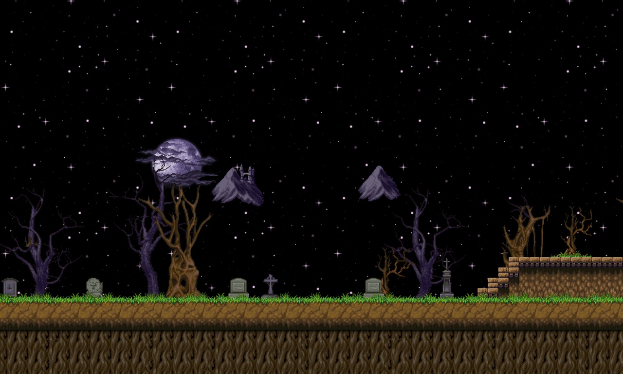 Media 1 for listing Spooky Graveyard Pixel Pack