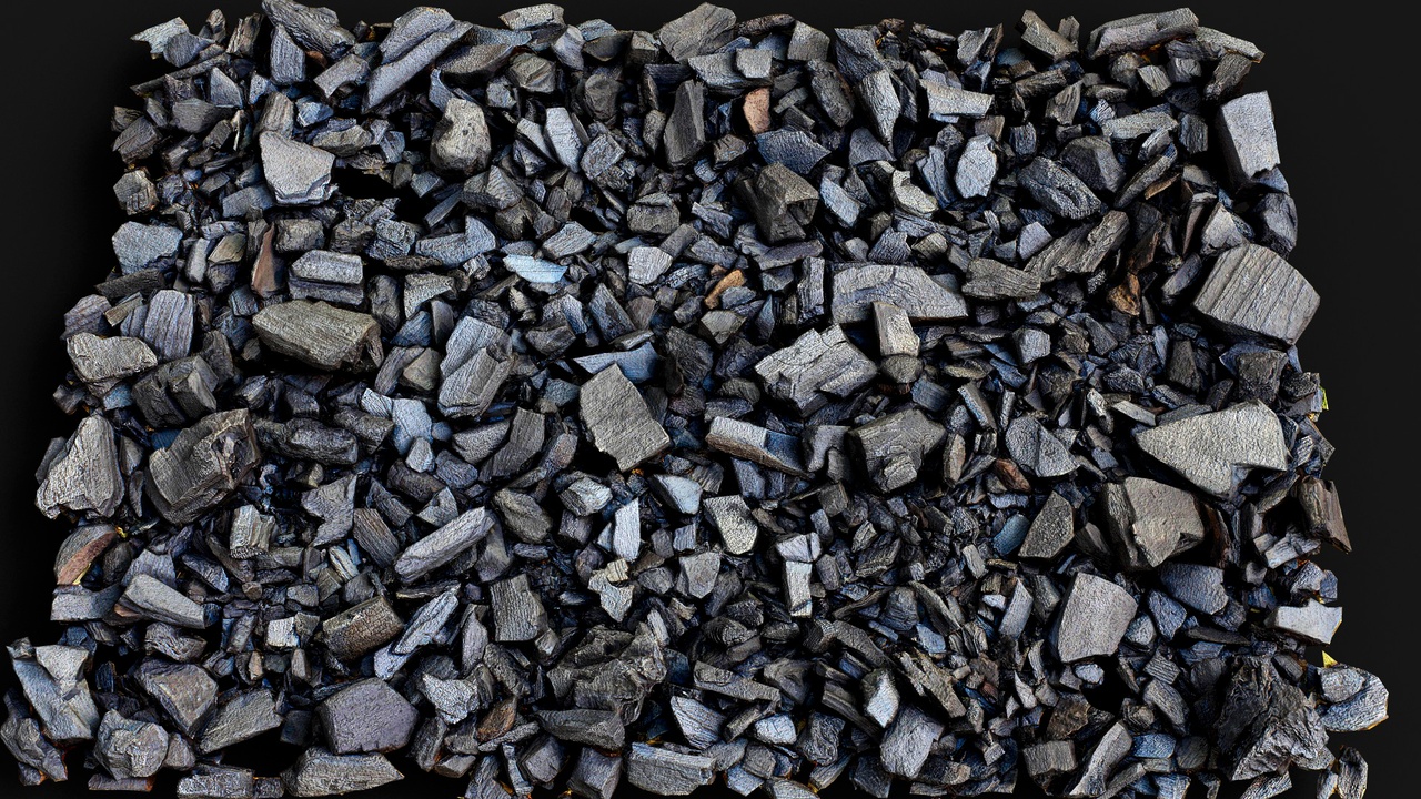 Media 1 for listing burned ground coal debris patch pt2 PBR photogrammetry