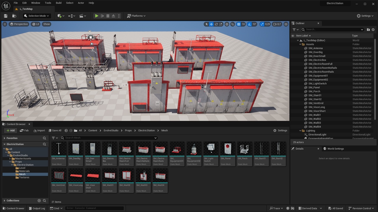 Media 1 for listing Industrial Prop Electric Station
