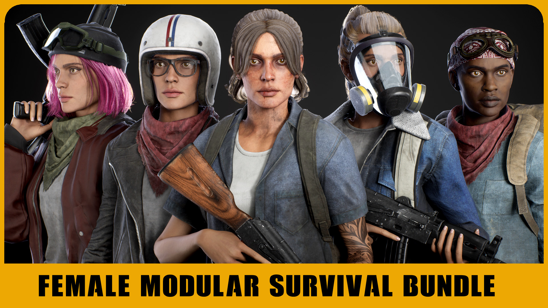 Female Modular Survival Bundle | Fab