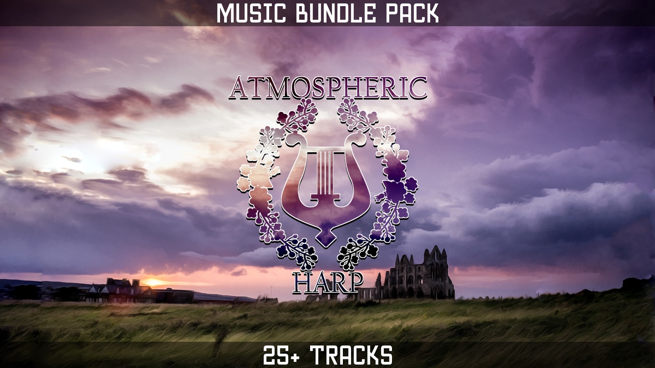 Media 1 for listing Atmospheric Harp Music Bundle